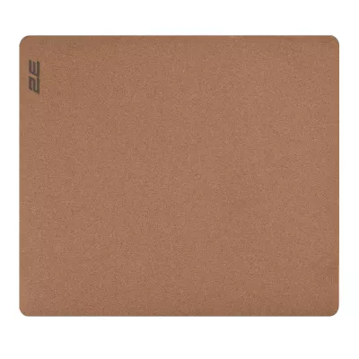 Килимок для миші 2E CORK, M(450x400x2мм), коричневий (2E-PAD-M-CORK)