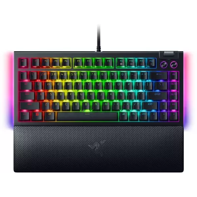 Клавіатура Razer BlackWidow V4 75% RGB 83key Mechanical Tactile Switch GEN-3, USB-A, EN, чорний (RZ03-05000100-R3M1)