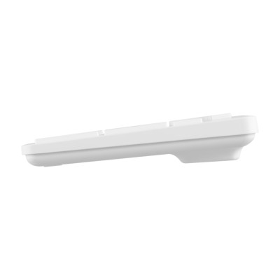 Клавіатура мембранна 2E KS260 106key, WL, EN/UK, білий (2E-KS260WWH_UA)
