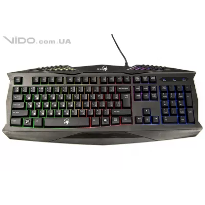 Клавіатура мембранна Genius Scorpion K-220, 104key, USB-A, чорний (31310475104)