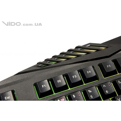 Клавіатура мембранна Genius Scorpion K-220, 104key, USB-A, чорний (31310475104)