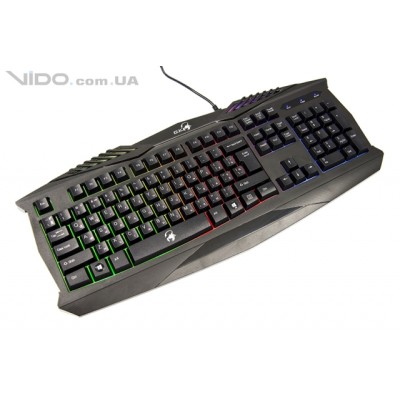 Клавіатура мембранна Genius Scorpion K-220, 104key, USB-A, чорний (31310475104)