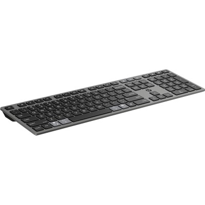 Клавіатура мембранна HP 720 Multi-Device Rechargeable, 109key, WL/BT, EN/UK, чорний (9T5B1AA)