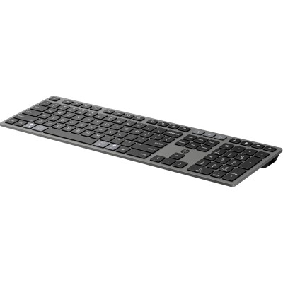 Клавіатура мембранна HP 720 Multi-Device Rechargeable, 109key, WL/BT, EN/UK, чорний (9T5B1AA)