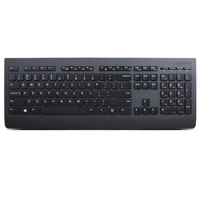 Клавіатура мембранна Lenovo Professional 108key, WL, EN/UKR/RU, чорний (4Y41D64797)
