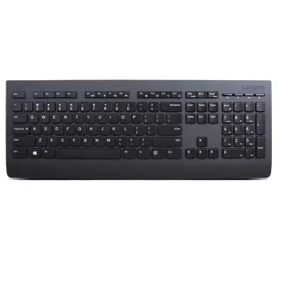 Клавіатура мембранна Lenovo Professional 108key, WL, EN/UKR/RU, чорний (4Y41D64797)