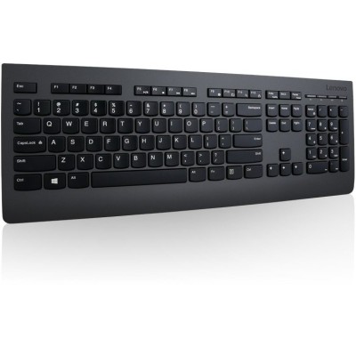 Клавіатура мембранна Lenovo Professional 108key, WL, EN/UKR/RU, чорний (4Y41D64797)