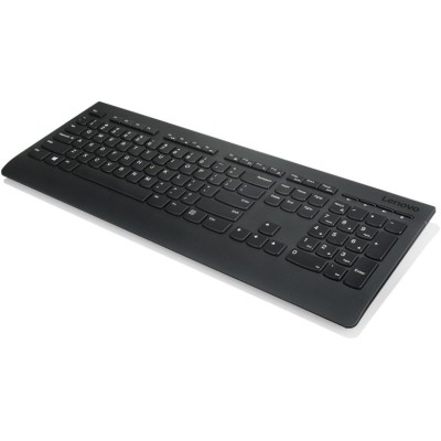 Клавіатура мембранна Lenovo Professional 108key, WL, EN/UKR/RU, чорний (4Y41D64797)