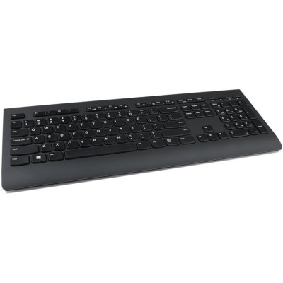 Клавіатура мембранна Lenovo Professional 108key, WL, EN/UKR/RU, чорний (4Y41D64797)