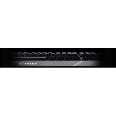 Клавіатура мембранна MSI Vigor GK20 UA 104key, USB-A, EN/UKR/RU, ColorLED, чорний (S11-04UA208-CL)