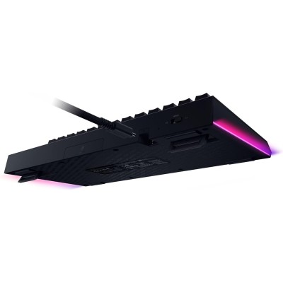 Клавіатура механічна Razer BlackWidow V4 Pro 75%, 81key, Mechanical Switches Gen-3, USB-A/WL/BT, EN, RGB, чорний (RZ03-05130100-