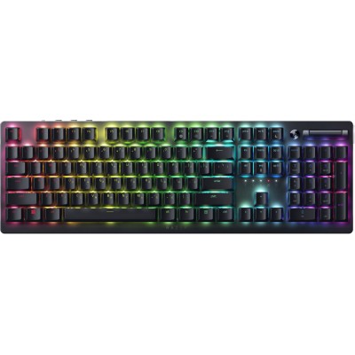 Клавіатура механічна Razer DeathStalker V2 105key, Red Switch, USB-A, EN/RU, RGB, чорний (RZ03-04500800-R3R1)