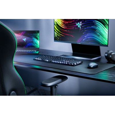 Клавіатура механічна Razer DeathStalker V2 105key, Red Switch, USB-A, EN/RU, RGB, чорний (RZ03-04500800-R3R1)