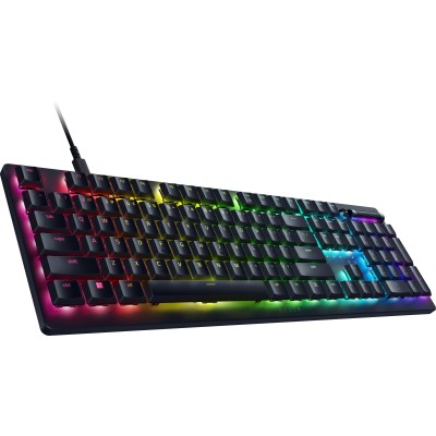Клавіатура механічна Razer DeathStalker V2 105key, Red Switch, USB-A, EN/RU, RGB, чорний (RZ03-04500800-R3R1)
