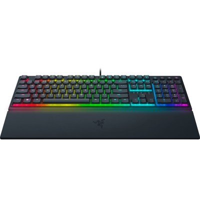 Клавіатура механічна Razer Ornata V3 104key, Mecha-Membrane Switch, USB-A, EN/UK, RGB, чорний (RZ03-04462100-R371)