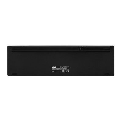 Клавіатура ножнична 2E KS270 109key, WL/BT, EN/UK, сіро-чорний (2E-KS270WBGR_UA)