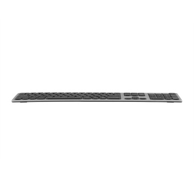 Клавіатура ножнична 2E KS270 109key, WL/BT, EN/UK, сіро-чорний (2E-KS270WBGR_UA)