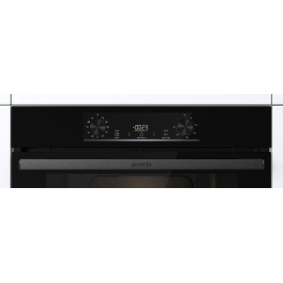 Комплект Gorenje (духовка електрична BO6735E05B + поверхня газова на склі GTW641EB), 743549, чорн (SET_BO6735E05B_GTW641EB)