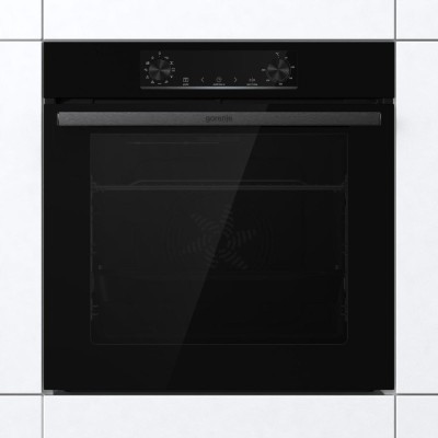 Комплект Gorenje (духовка електрична BO6735E05B + поверхня газова на склі GTW641EB), 743549, чорн (SET_BO6735E05B_GTW641EB)