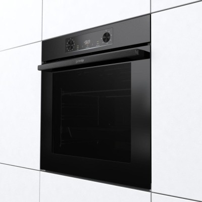 Комплект Gorenje (духовка електрична BO6735E05B + поверхня газова на склі GTW641EB), 743549, чорн (SET_BO6735E05B_GTW641EB)