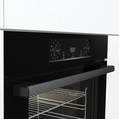 Комплект Gorenje (духовка електрична BO6735E05B + поверхня газова на склі GTW641EB), 743549, чорн (SET_BO6735E05B_GTW641EB)