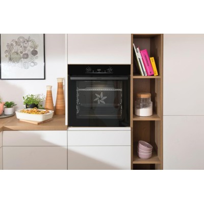 Комплект Gorenje (духовка електрична BO6735E05B + поверхня газова на склі GTW641EB), 743549, чорн (SET_BO6735E05B_GTW641EB)