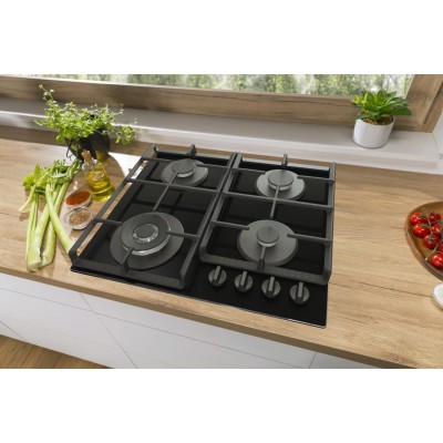 Комплект Gorenje (духовка електрична BO6735E05B + поверхня газова на склі GTW641EB), 743549, чорн (SET_BO6735E05B_GTW641EB)