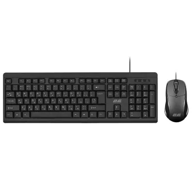 Комплект клавіатура та миша 2E MK401 USB-A, EN/UK, чорний (2E-MK401UB_UA)