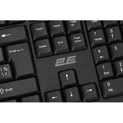 Комплект клавіатура та миша 2E MK401 USB-A, EN/UK, чорний (2E-MK401UB_UA)