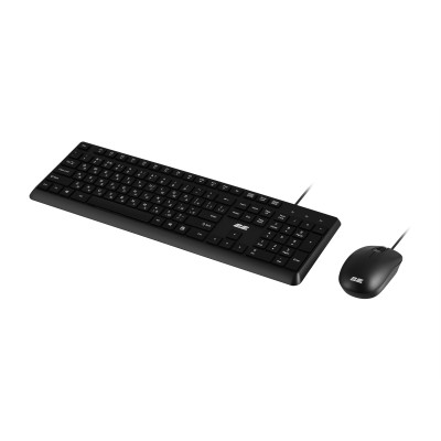 Комплект клавіатура та миша 2E MK405 USB-A, EN/UK, чорний (2E-MK405UBK_UA)