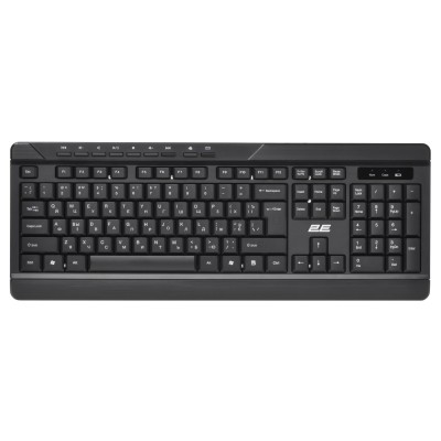 Комплект клавіатура та миша 2E MK410 WL, EN/UK/RU, чорний (2E-MK410MWB)