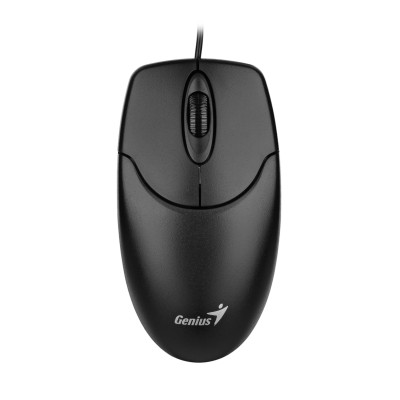 Комплект клавіатура та миша Genius KM-200, EN/UKR/RU, чорний (31330003410)