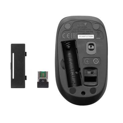 Комплект клавіатура та миша Genius KM-8200, WL, EN/UKR, чорний (31340003428)