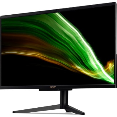 Комп'ютер персональний моноблок Acer Aspire C24-1600 23.8" FHD, Intel P N6005, 8GB, F256GB, UMA, WiFi, кл+м, Lin, чорний (DQ.BHR