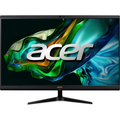 Комп'ютер персональний моноблок Acer Aspire C24-1800 23.8" FHD, Intel i5-12450H, 8GB, F512GB, UMA, WiFi, кл+м, Lin, чорний (DQ.B