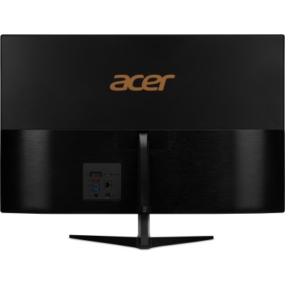 Комп'ютер персональний моноблок Acer Aspire C24-1800 23.8" FHD, Intel i5-12450H, 8GB, F512GB, UMA, WiFi, кл+м, Lin, чорний (DQ.B