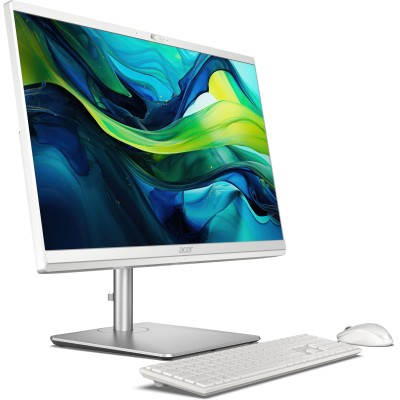 Комп'ютер персональний моноблок Acer Aspire C24-195ES 23.8" FHD Intel U5-125U, 16GB, F512GB, UMA, WiFi, кл+м, 3р, без ОС, сірий 