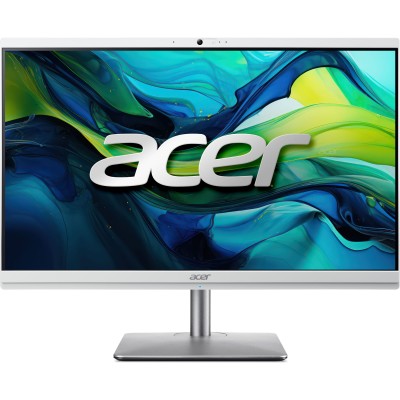 Комп'ютер персональний моноблок Acer Aspire C24-195ES 23.8" FHD Intel U5-125U, 16GB, F512GB, UMA, WiFi, кл+м, 3р, без ОС, сірий 