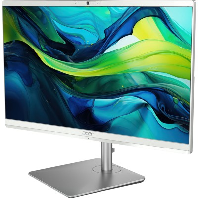 Комп'ютер персональний моноблок Acer Aspire C24-195ES 23.8" FHD Intel U5-125U, 16GB, F512GB, UMA, WiFi, кл+м, 3р, без ОС, сірий 