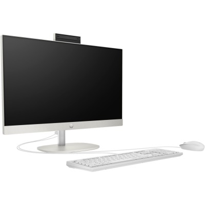 Комп'ютер персональний моноблок HP 245-G10 23.8" FHD IPS AG, AMD R5-7520U, 16GB, F512GB, UMA, WiFi, кл+м, 3р, DOS, білий (A1JL5E