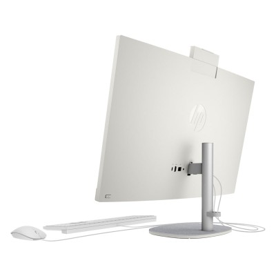 Комп'ютер персональний моноблок HP All-in-One 27" FHD IPS AG, Intel i5-1335U, 16GB, F512GB, UMA, WiFi, кл+м, DOS, білий (AR0N5EA