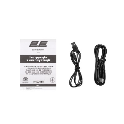 Консоль 2Е 8bit HDMI (2 бездротових геймпада, 3000 ігор)