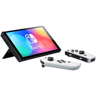 Консоль Nintendo Switch OLED with White Joy-Con
