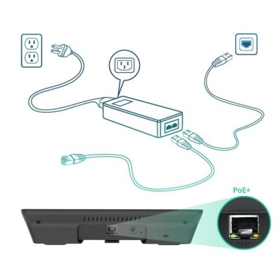 Контролер Aver CP10 G2, Android 10, дисплей 10.1', PoE+, Zoom Rooms, чорний (61U1010000AC)