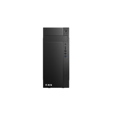 Корпус 2E Alfa E185 без БЖ 1xUSB3.0, 2xUSB2.0, VGA 310мм, ATX, чорний (2E-E185)