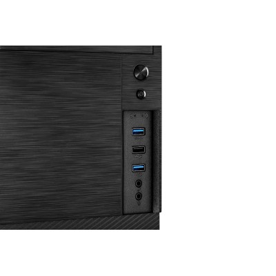 Корпус 2E Alfa E190-3U без БЖ 2xUSB3.0, 1xUSB2.0, VGA 320мм, ATX, чорний (2E-E190-3U)