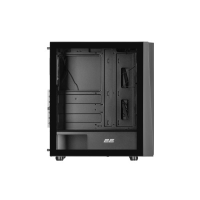 Корпус 2E GAMING Infinity G205A без БЖ 2xUSB3.0, 1xUSBType-C, 1x120мм ARGB, 2x120мм, VGA 345мм, LCS ready, TG Side Panel, ATX, ч