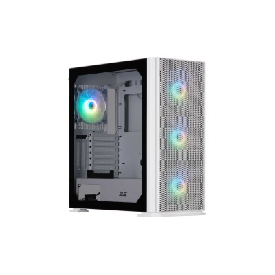 Корпус 2E GAMING Vertex GI01W без БЖ 2xUSB3.0, 1xUSBType-C, 3x140мм ARGB, 1x120мм ARGB, VGA 380мм, LCS ready, контролер з пульто