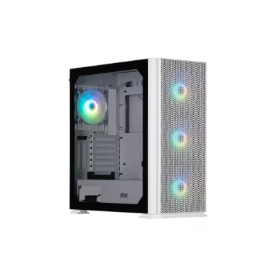 Корпус 2E GAMING Vertex GI01W без БЖ 2xUSB3.0, 1xUSBType-C, 3x140мм ARGB, 1x120мм ARGB, VGA 380мм, LCS ready, контролер з пульто