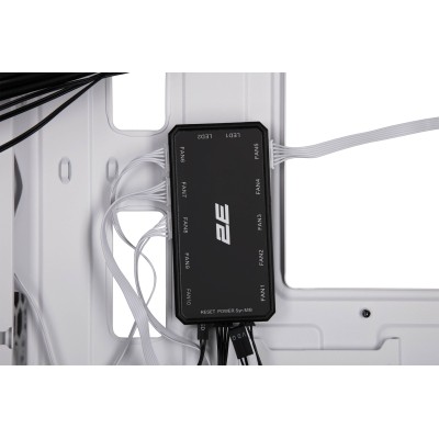 Корпус 2E GAMING Virtus Neo G3301NW без БЖ 2xUSB3.0, 1xUSB2.0, 3x140мм ARGB, 1x120мм ARGB, VGA 340мм, LCS ready, контролер з пул